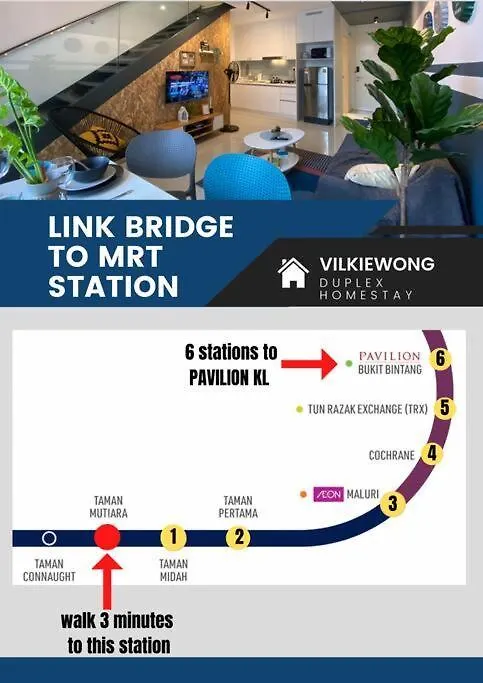 Kl Duplex With Balcony@Ekocheras Mrt Kuala Lumpur 0*,